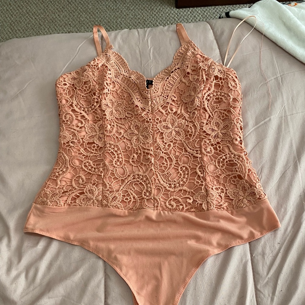 Iris pink bodysuit